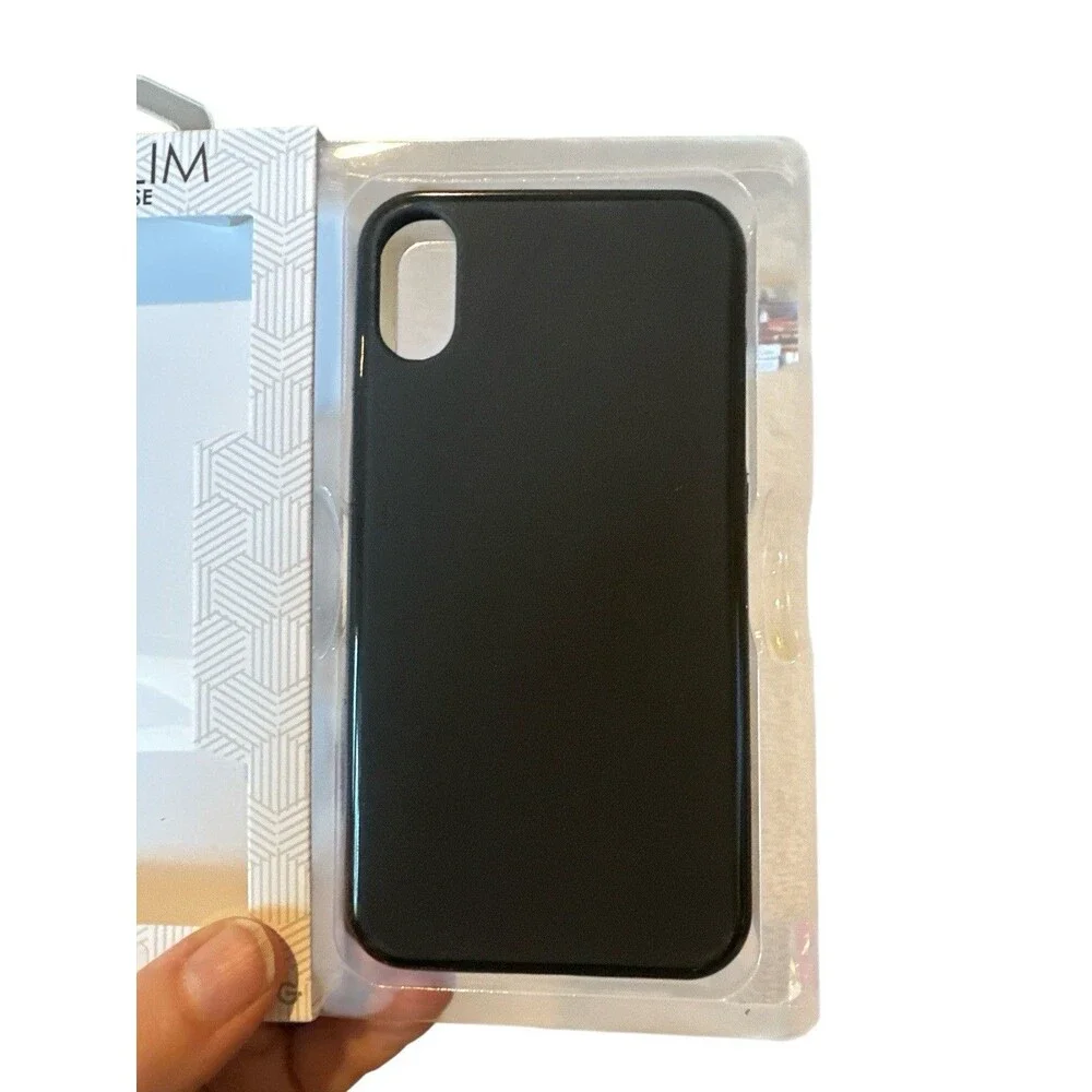 Gabba Goods Ultra Slim Protective Case Black for Iphone Xr Silicone Matte Soft